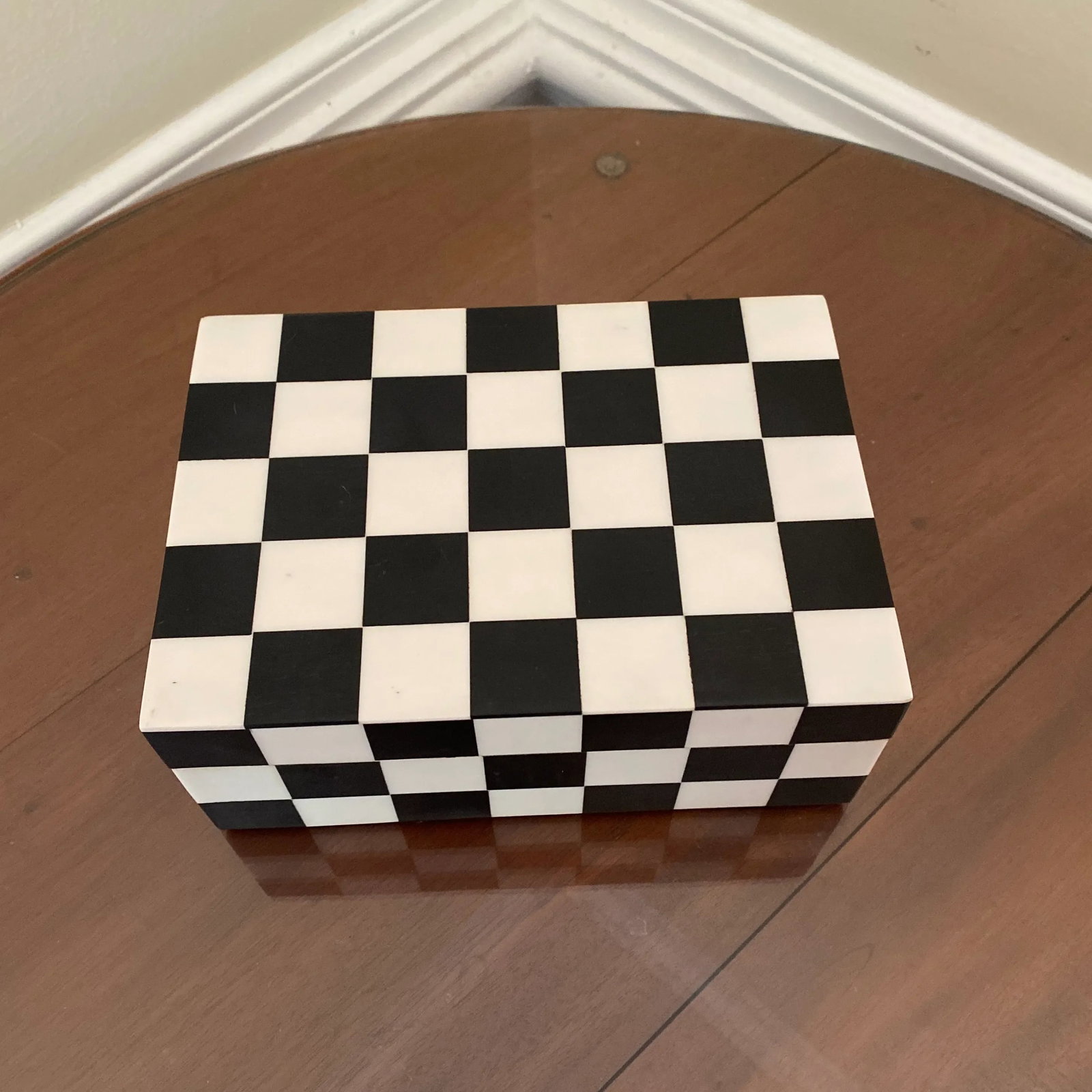 1970s Art Deco Style Geometrical Inlayed Box - 2