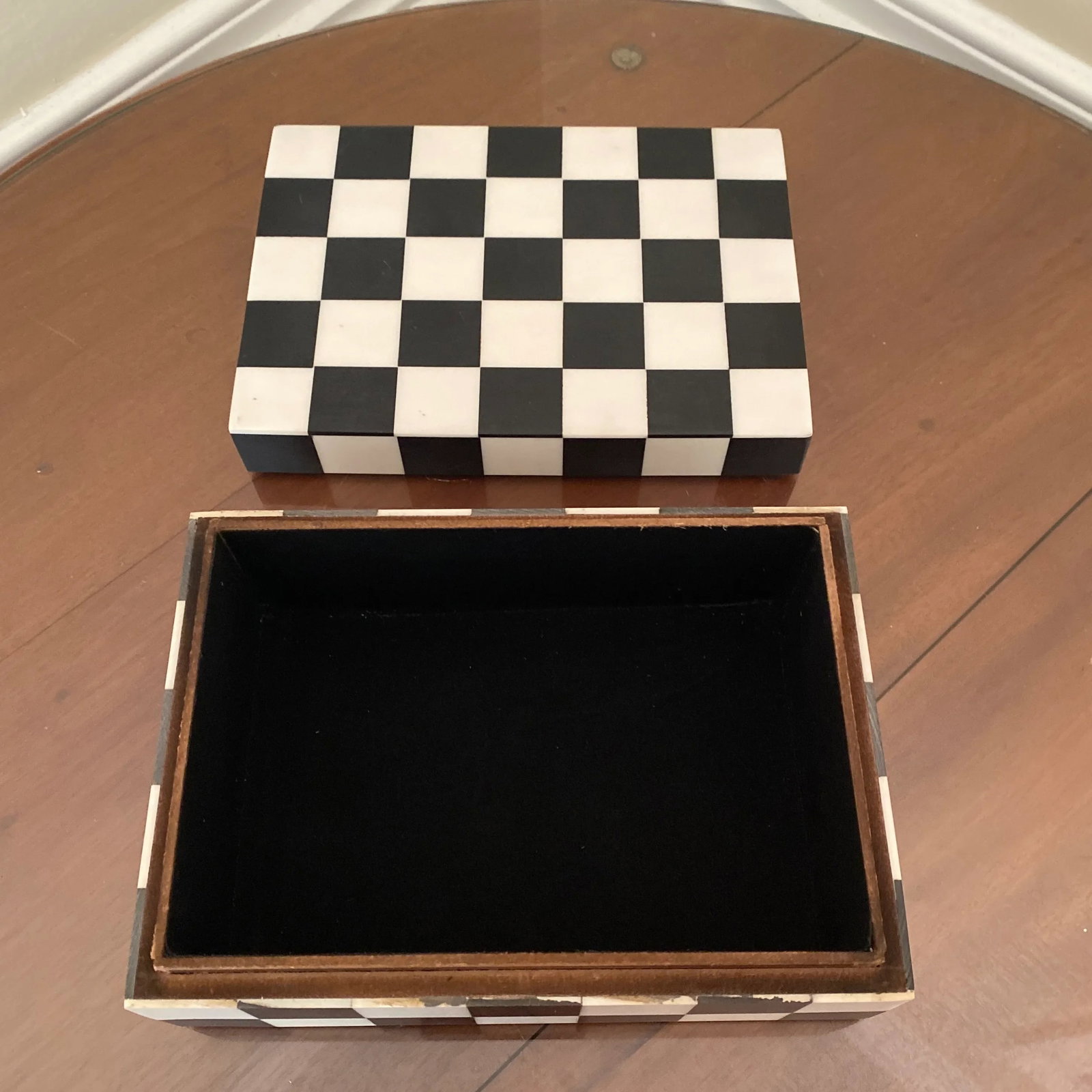 1970s Art Deco Style Geometrical Inlayed Box - 3