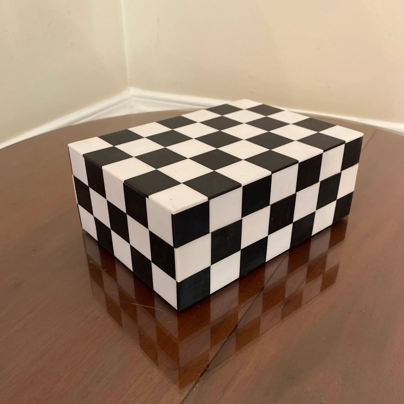 1970s Art Deco Style Geometrical Inlayed Box - 5