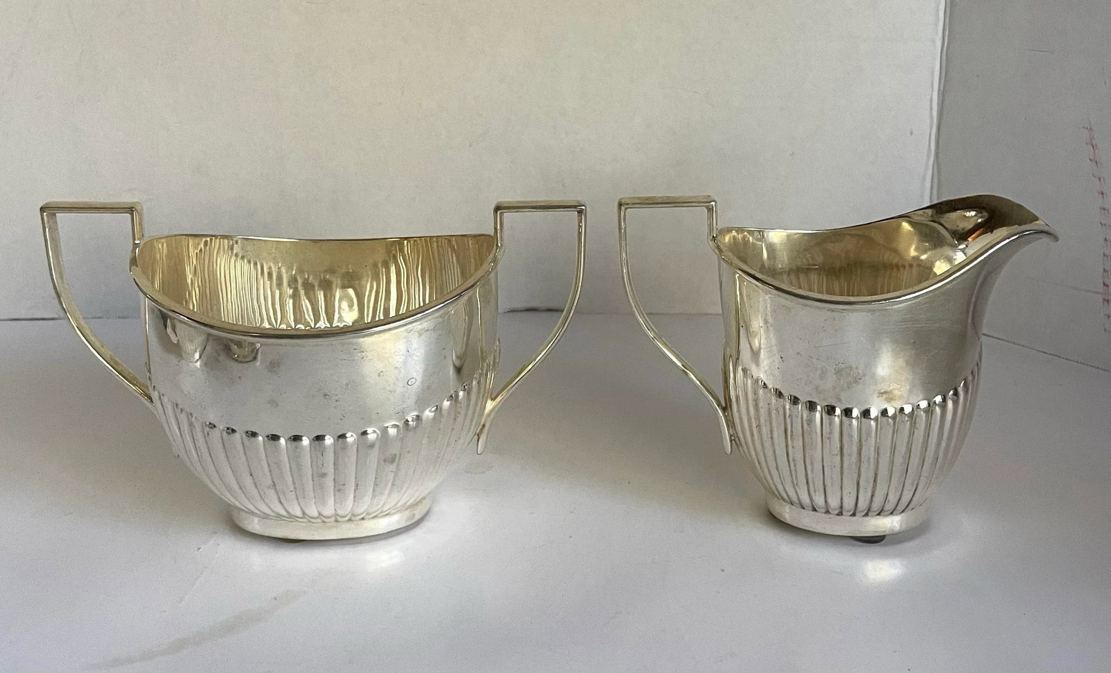 1920's Art Deco English Elkington & Co. Silver Plated Tea Service Set - 11