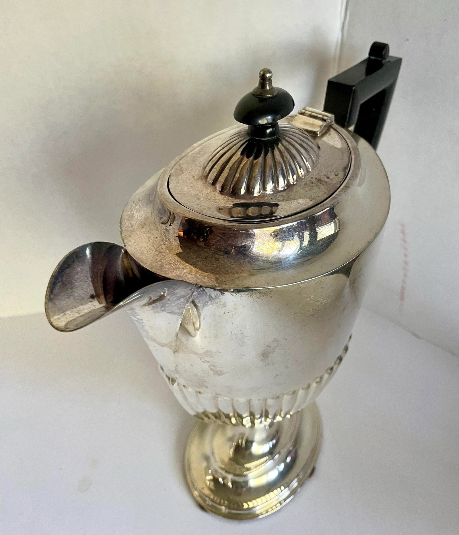 1920's Art Deco English Elkington & Co. Silver Plated Tea Service Set - 4