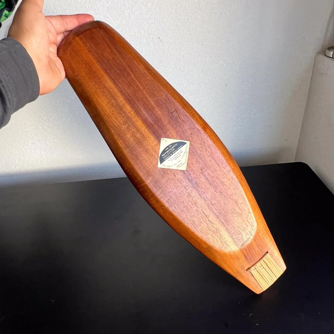 Mid-Century Modern Arthur Umanoff for Raymor Sectioned Wood Serving Tray - 7
