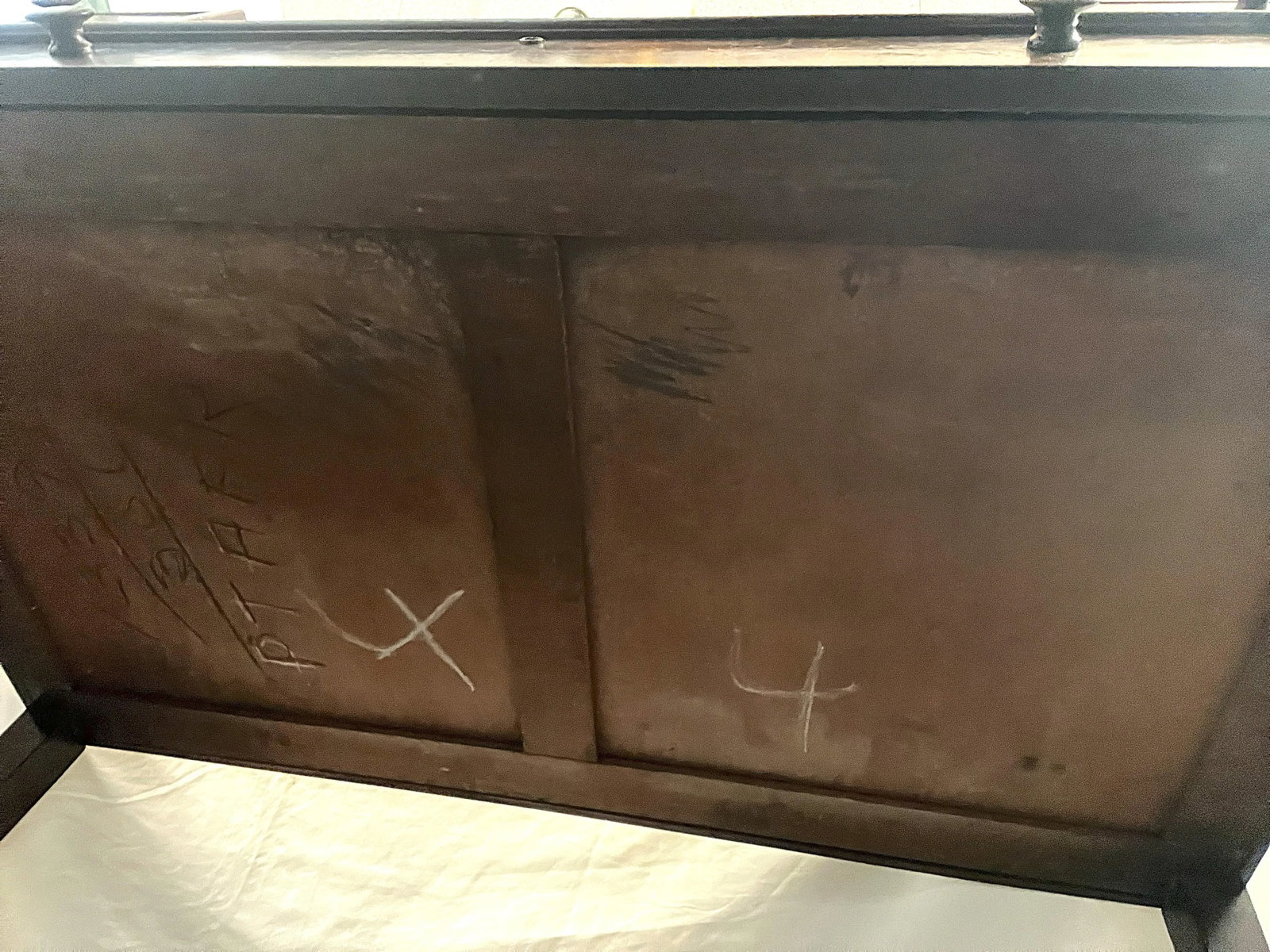 Rare 1930's Numbered Charak Furniture Hepplewhite Revival Rolltop Desk - 9
