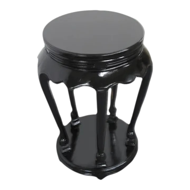 Black Candle Accent Side Table: In the ancient China, the incense tables were usually placed in either a study or meditation room to create a calm and relaxing atmosphere. This incense table is excellent choice for candles or