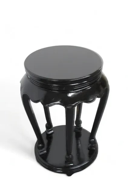Black Candle Accent Side Table - 2