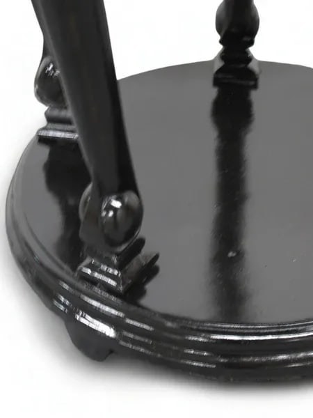Black Candle Accent Side Table - 5