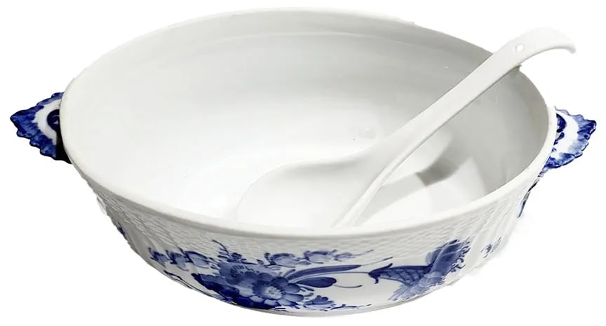 Royal Copenhagen Blue Flowers (Curved) Soup Tureen With Ladle - 5