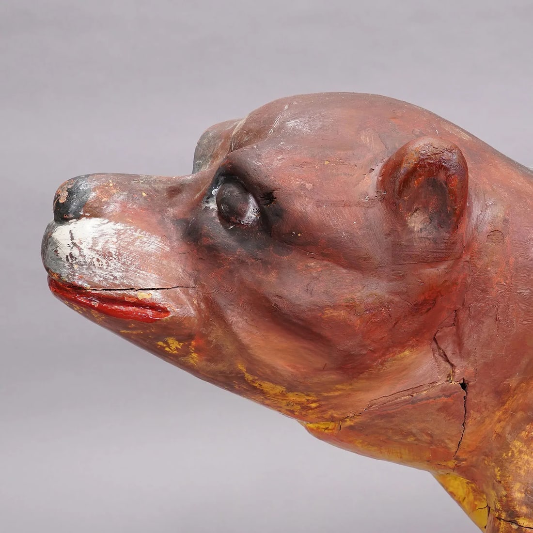 Rare Antique Children Carousel Bear, Germany Early 20th Century - 5