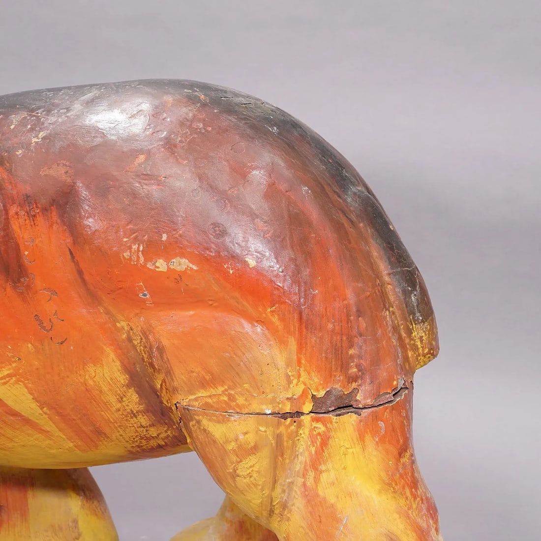 Rare Antique Children Carousel Bear, Germany Early 20th Century - 8