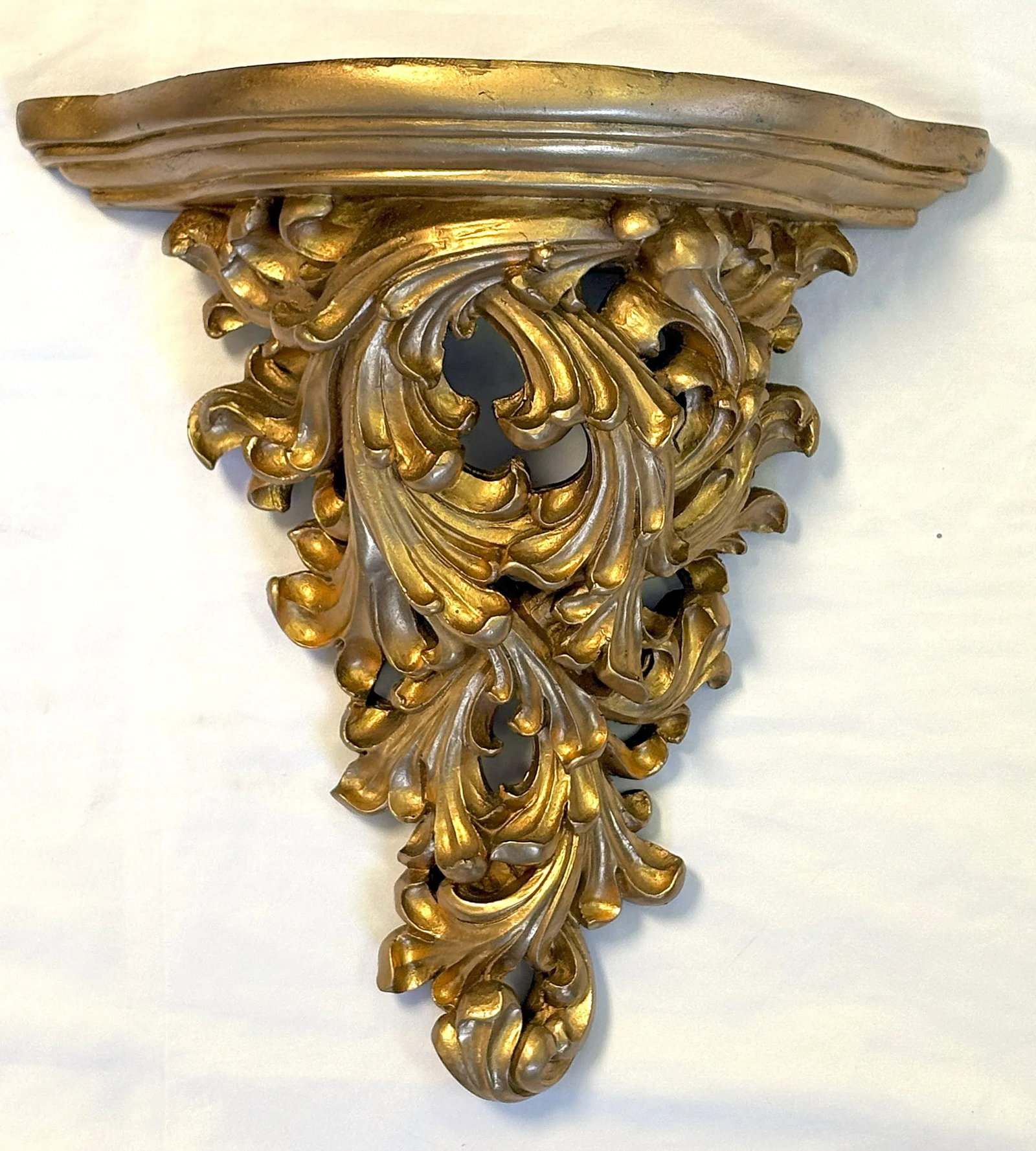Vintage Hollywood Regency Style Wall Brackets- a Pair - 4