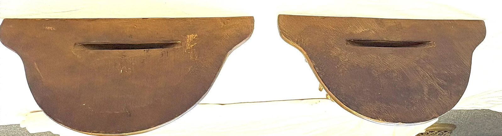 Vintage Hollywood Regency Style Wall Brackets- a Pair - 6