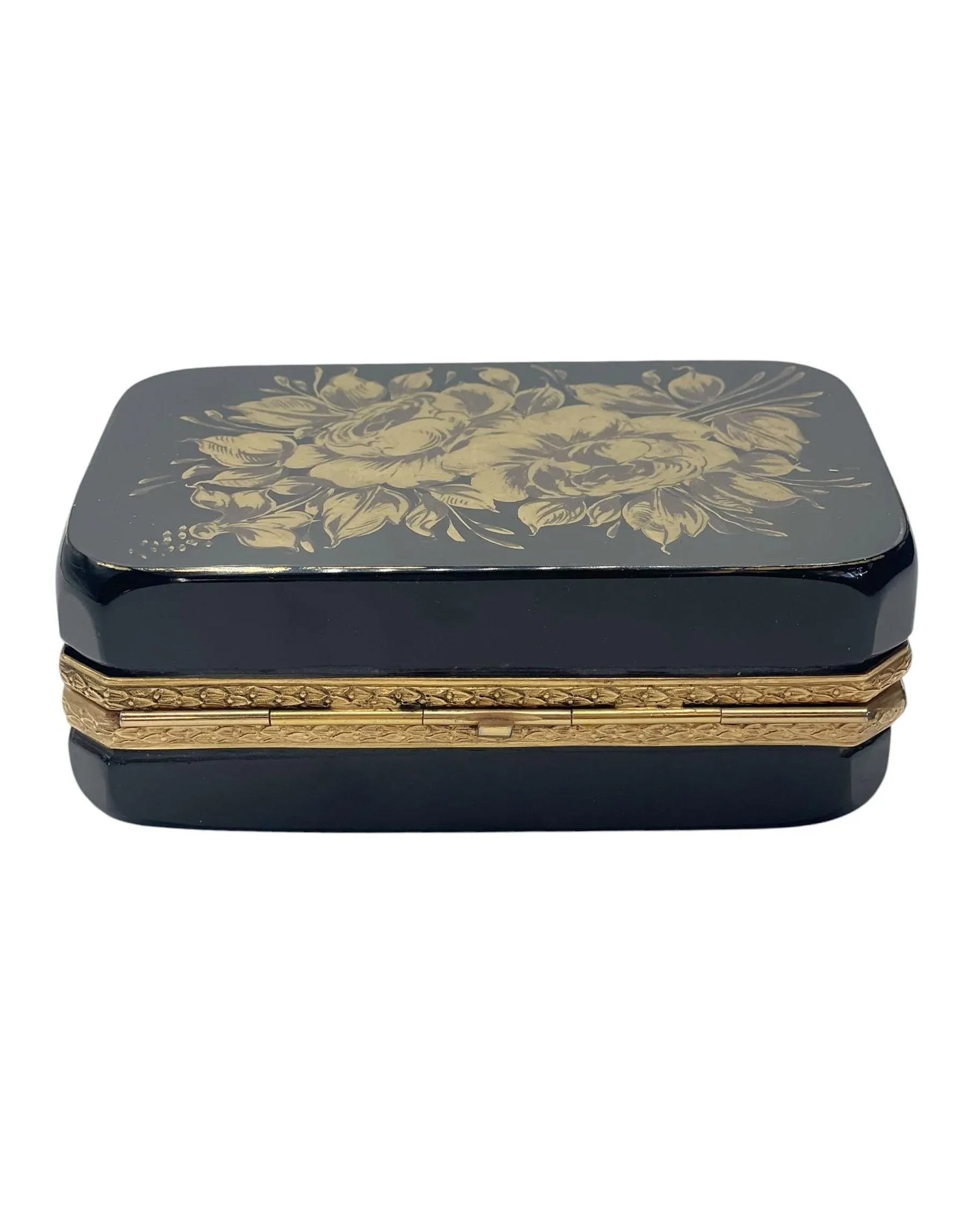 Black Murano Opaline Casket - 3