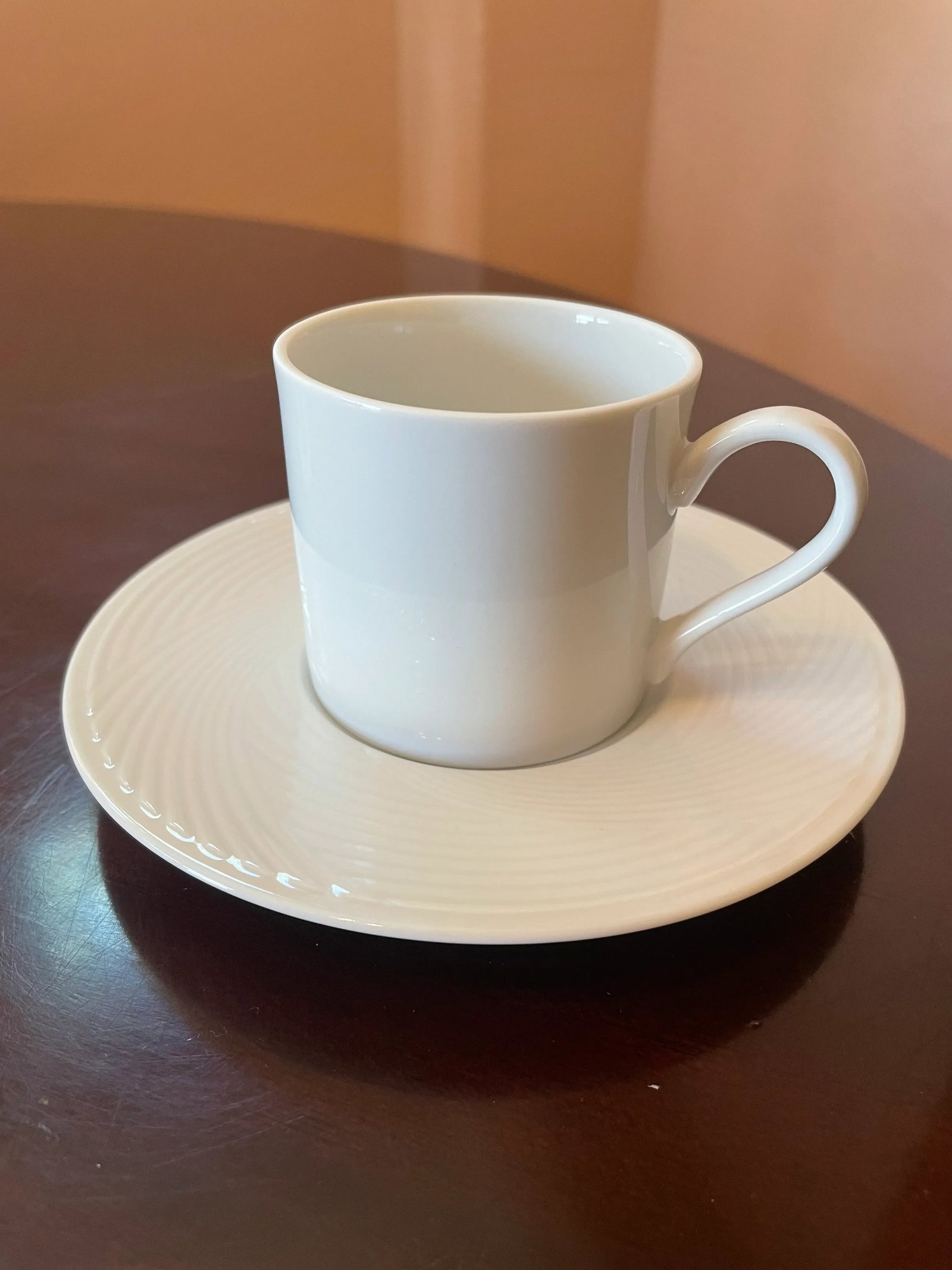 1960s Dansk White Porcelain Demitasse Cups and Saucers Set- 16 Pieces - 3