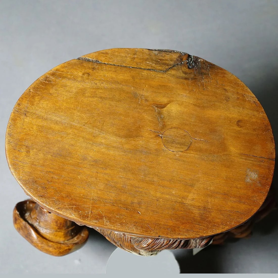 Black Forest Carved Begging Dog - Brienz Ca. 1900 - 5