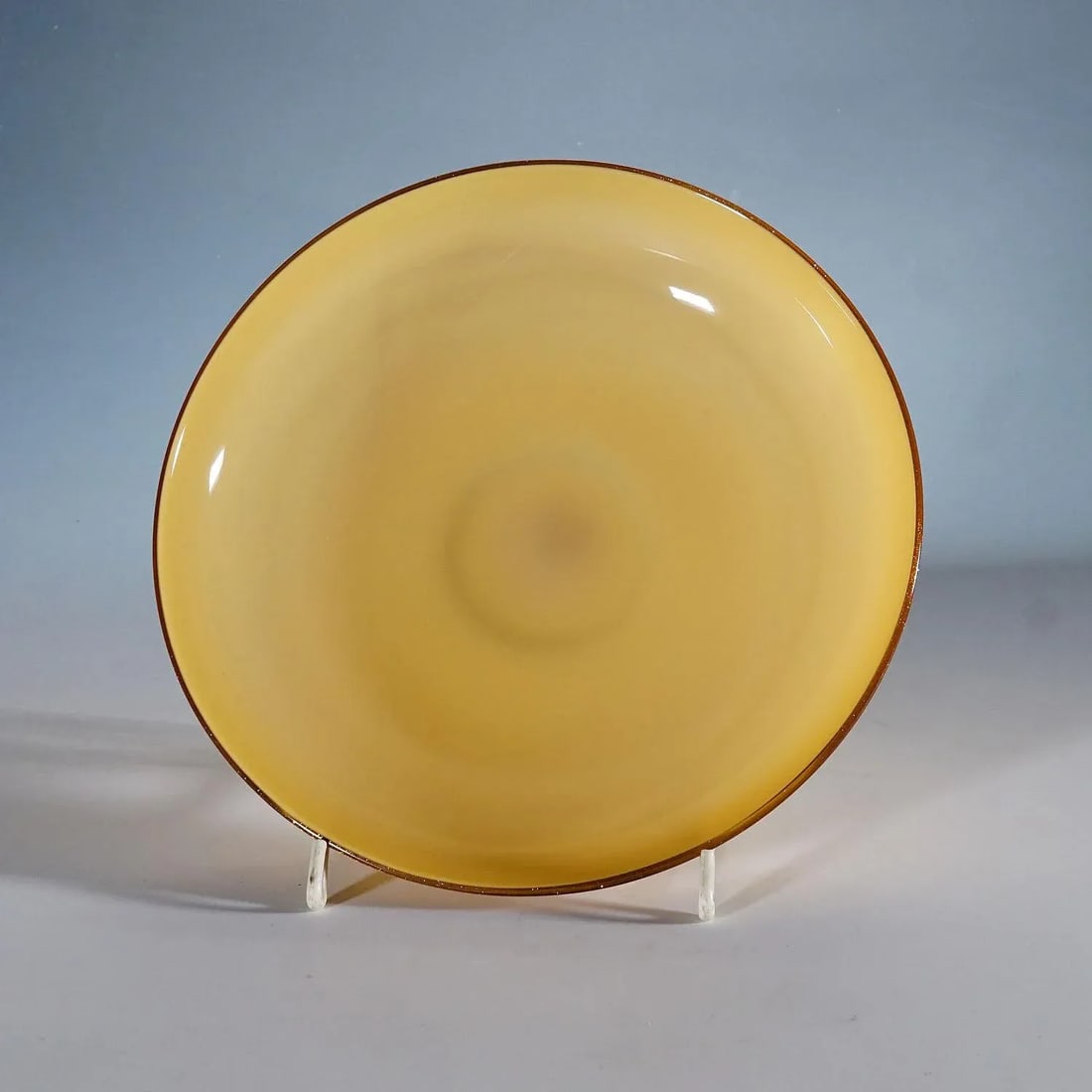 Great Vetro Incamiciato Glass Plate Murano 1930s - 4