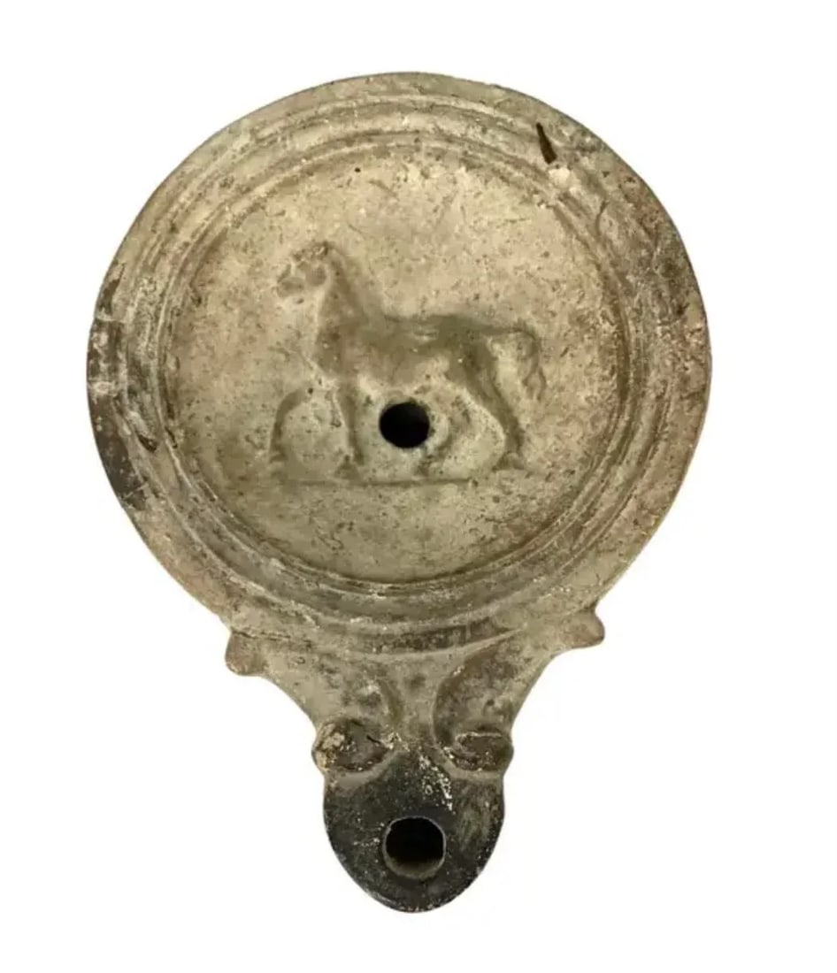 Roman Terracotta Oil Lamps, Set of Four - 2