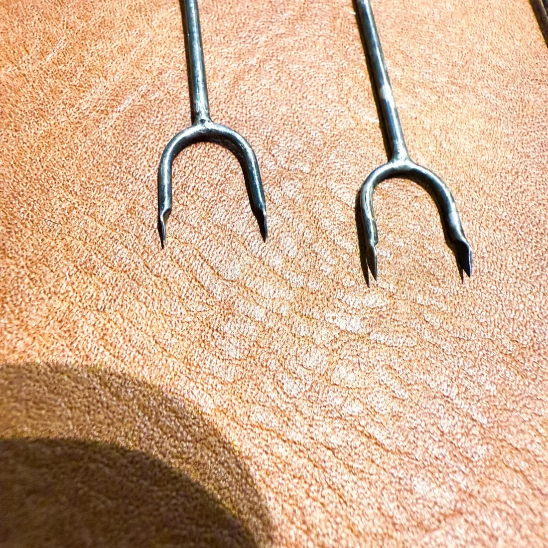 1950s Whimsical Sterling Silver Cocktail Forks Mexico - 9