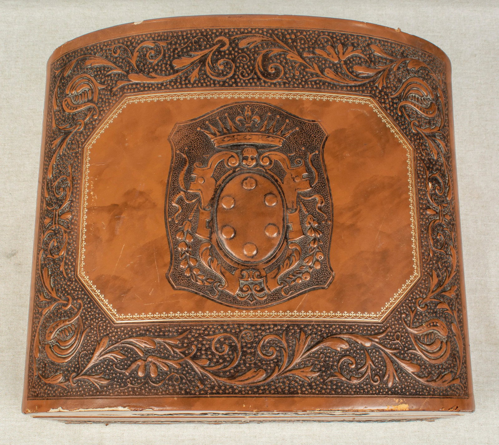 French Chateaux Porcelain Plaques - Boxed - Set of 7 - 3