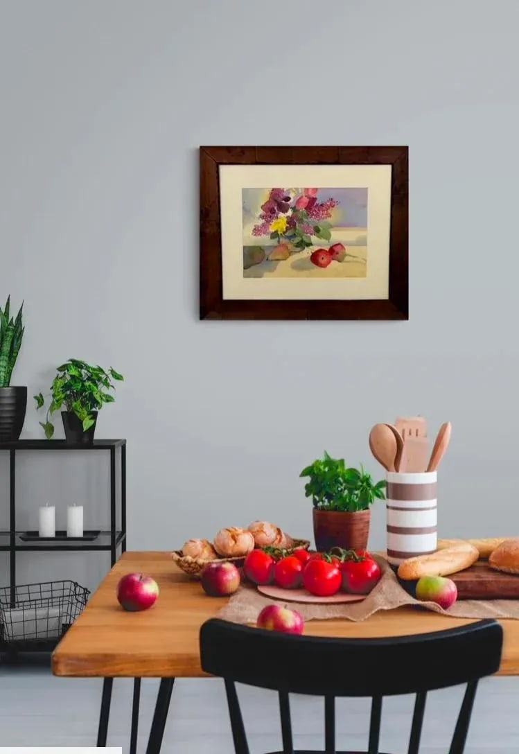 Fruit and Flowers Watercolor by Amy Parker - 4