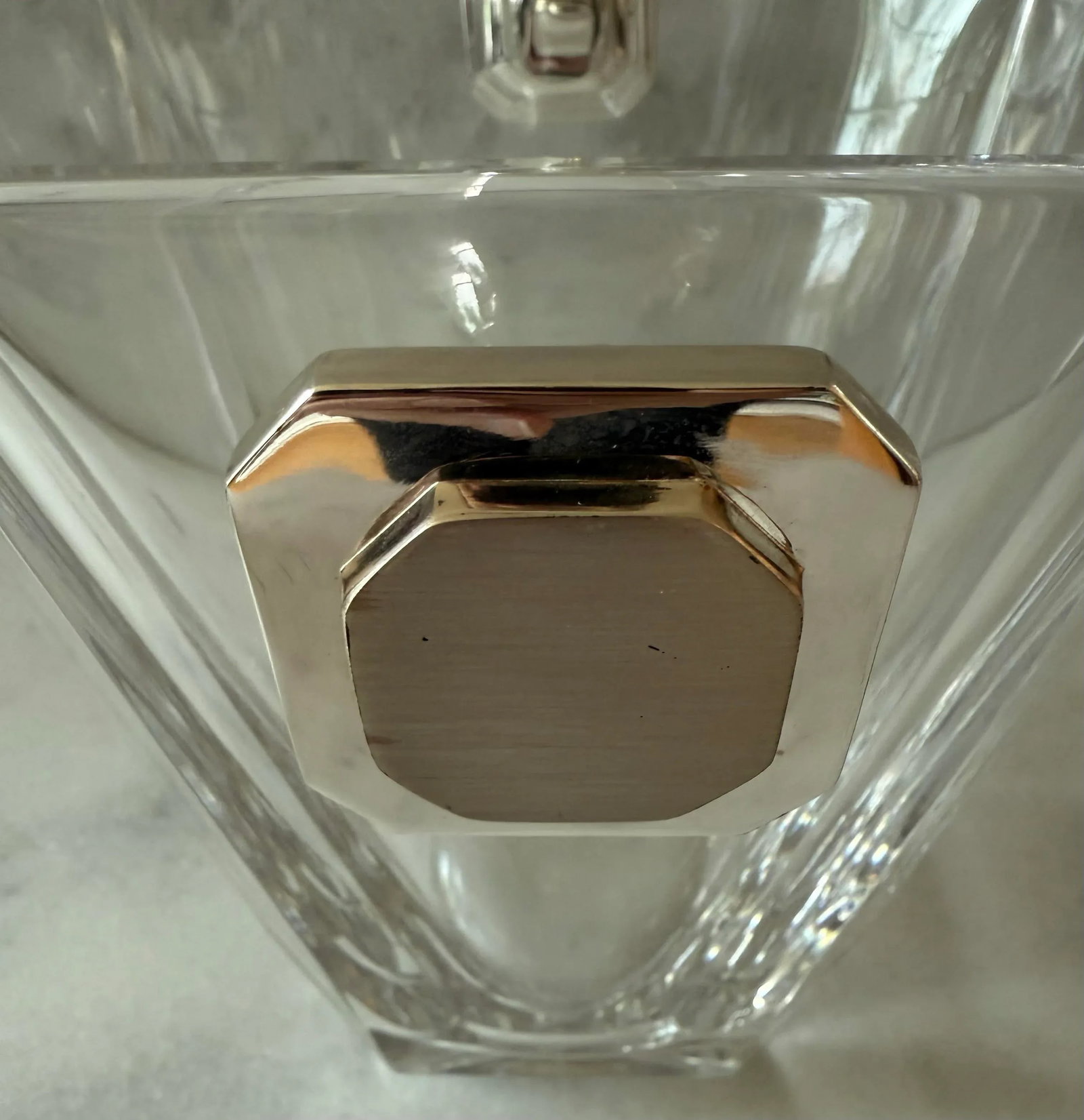 Vintage Colle Crisallerie Crystal Champagne Bucket Made in Italy - 6