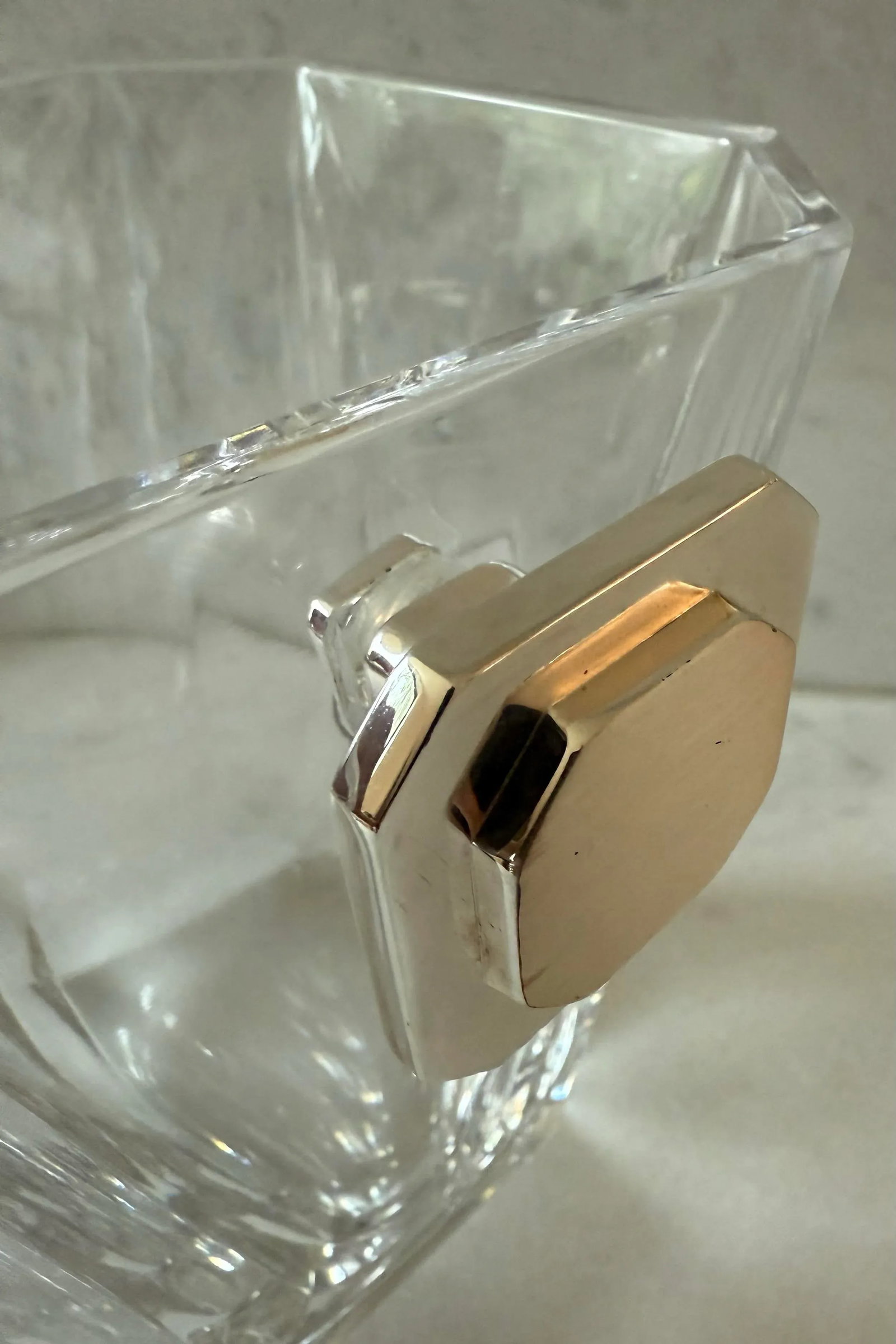 Vintage Colle Crisallerie Crystal Champagne Bucket Made in Italy - 7