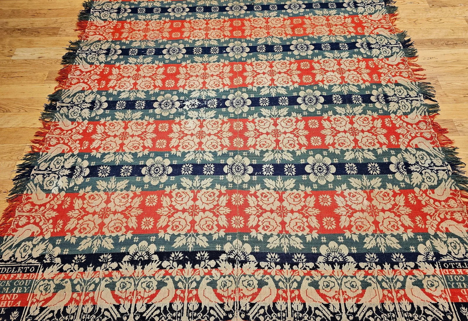 Mid 19th Century American Coverlet - 3