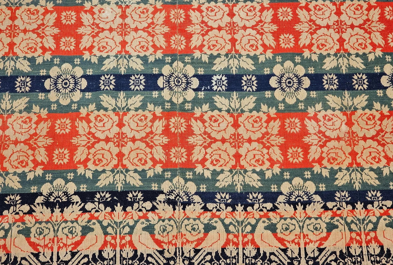 Mid 19th Century American Coverlet - 9