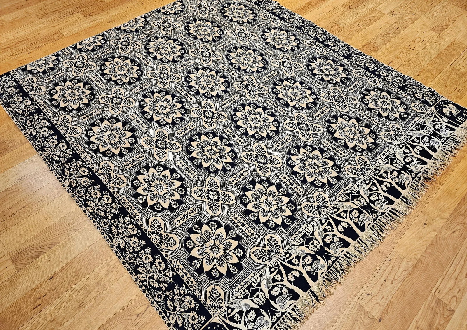 Mid 19th Century American Coverlet - 4