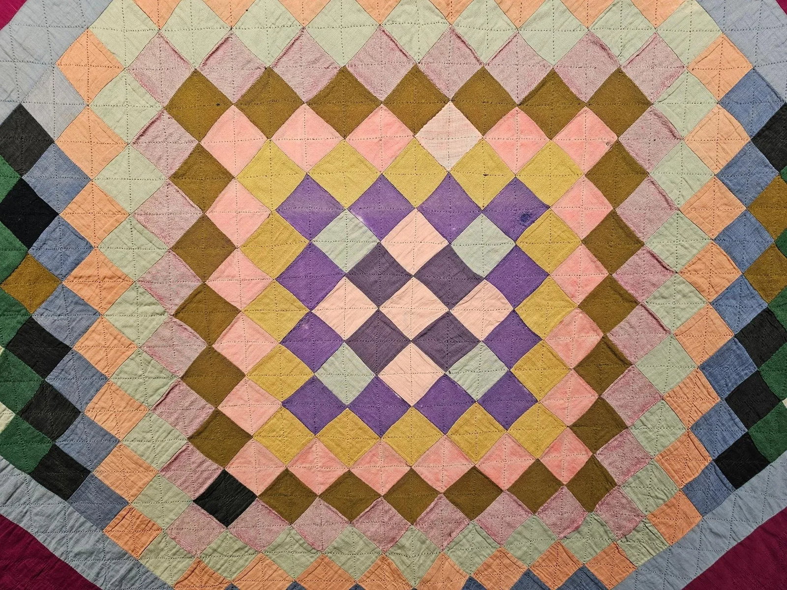 Late 19th Century Amish Quilt - 10