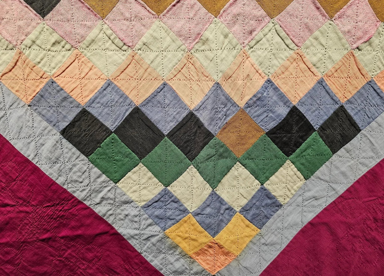 Late 19th Century Amish Quilt - 11