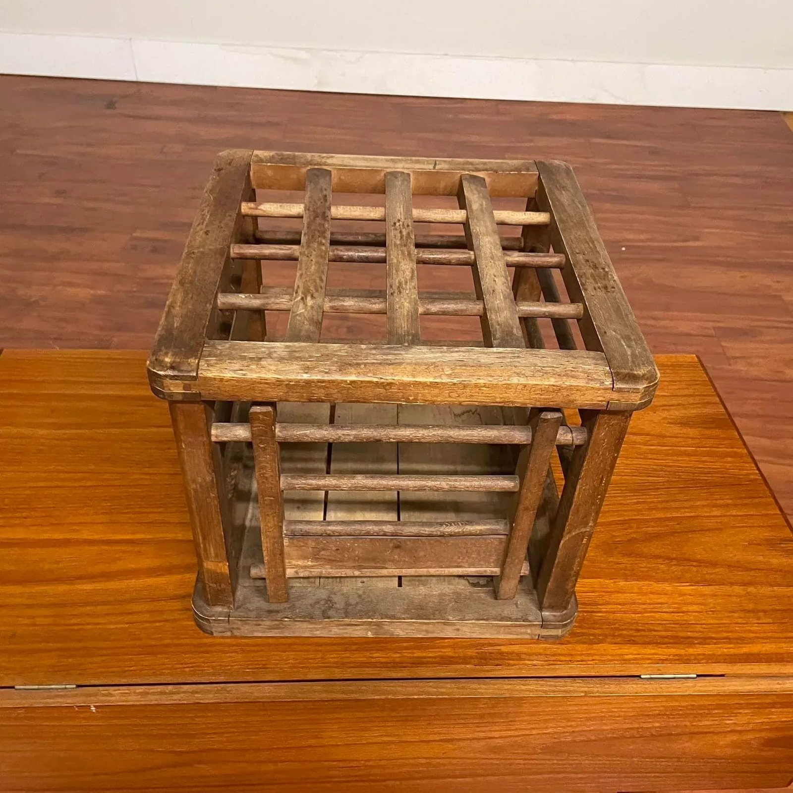 Vintage Japanese Wood Kotatsu Table - 2