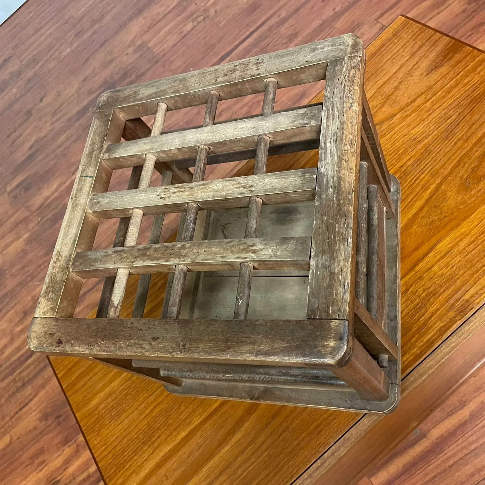 Vintage Japanese Wood Kotatsu Table - 6