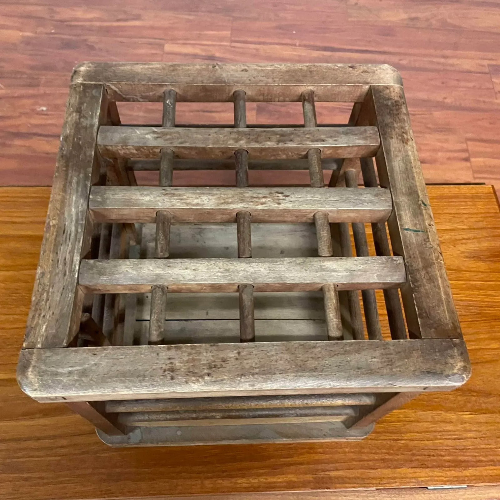 Vintage Japanese Wood Kotatsu Table - 8