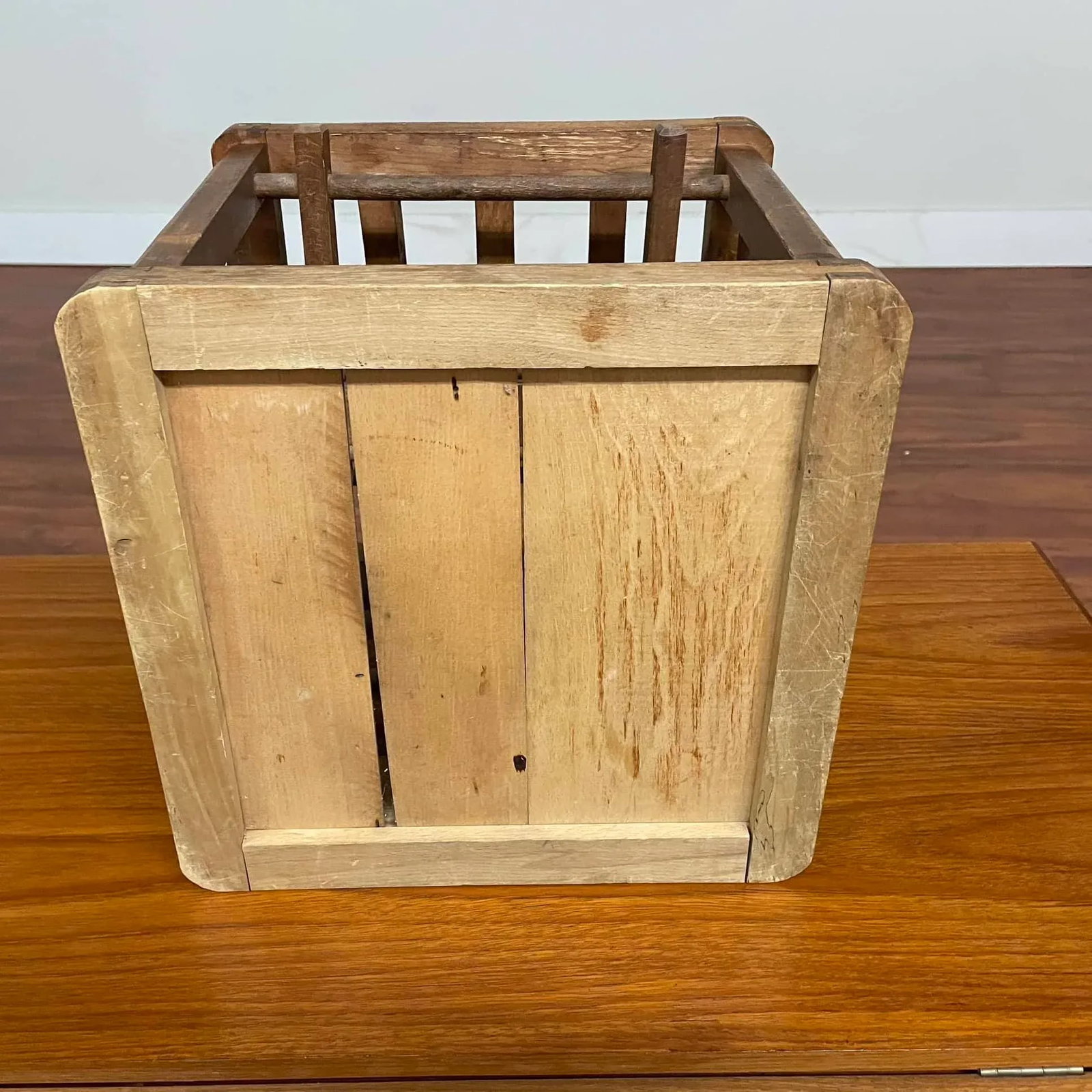 Vintage Japanese Wood Kotatsu Table - 9