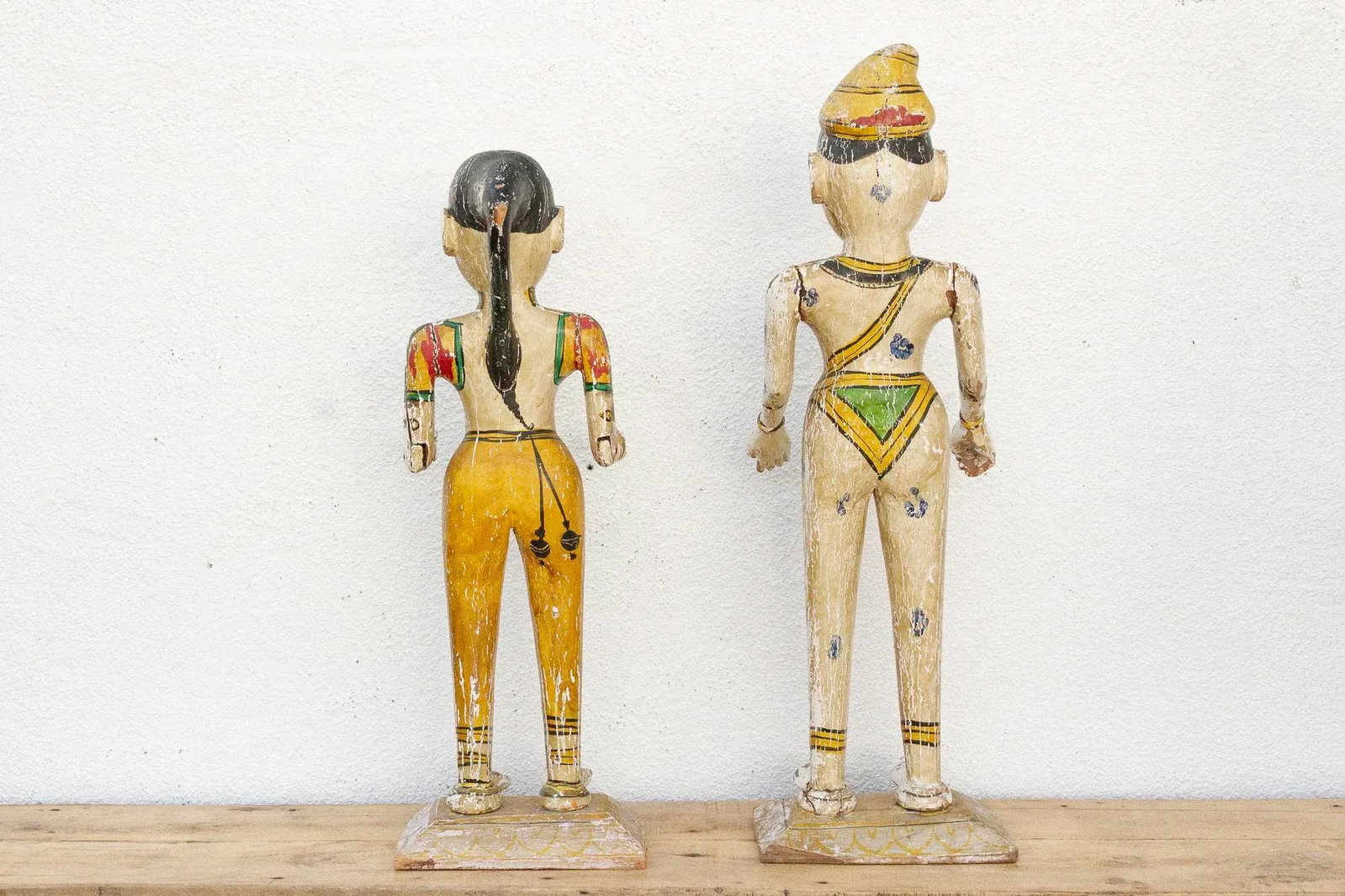 Divine Pair of Antique Indian Gangaur Figure - 7