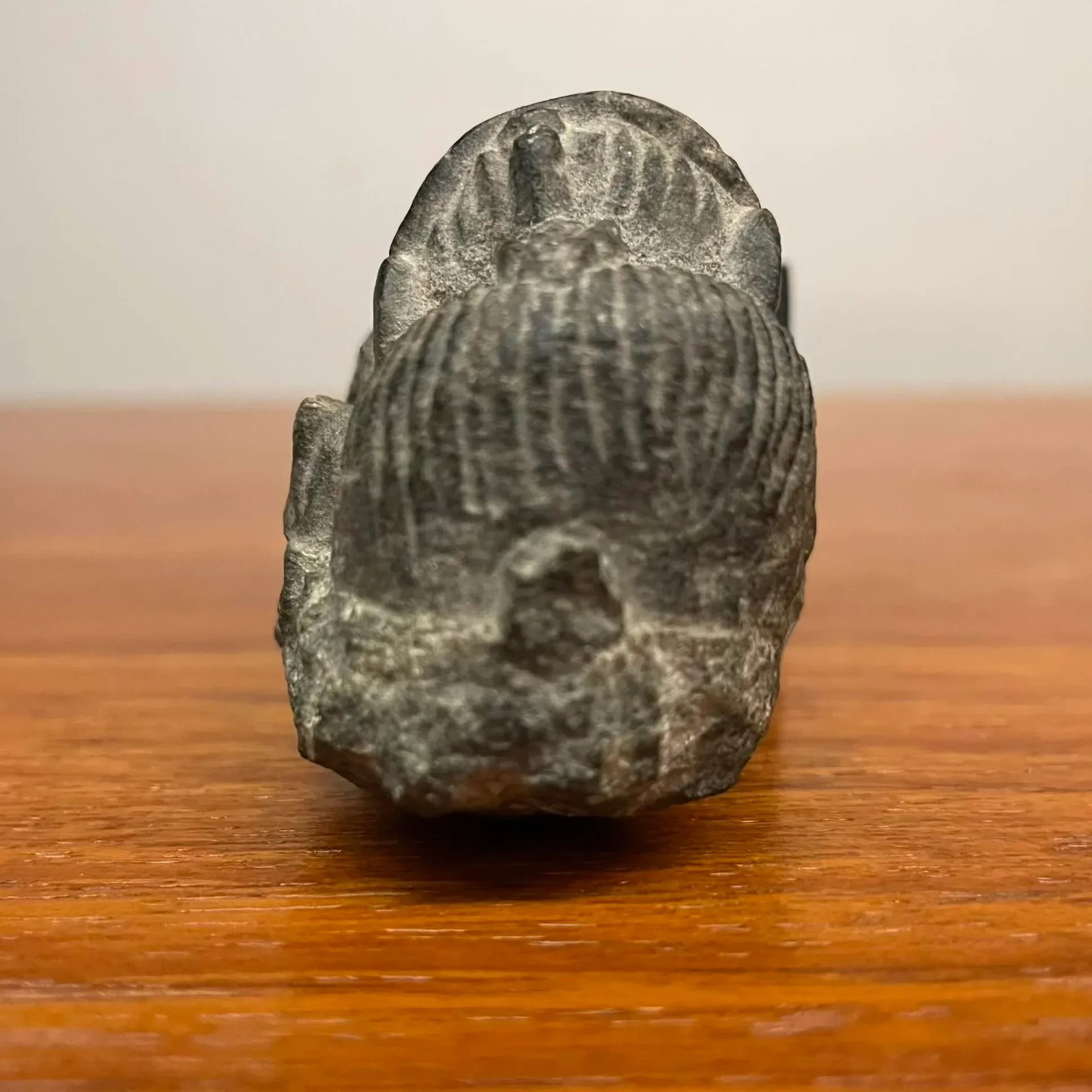 Petite 12th Century Nepalese Temple Fragment Sculpture on Stand - 11
