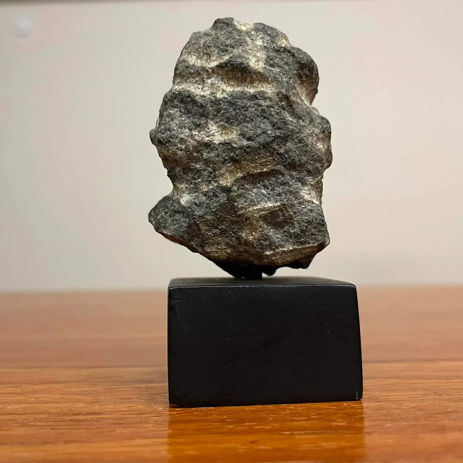 Petite 12th Century Nepalese Temple Fragment Sculpture on Stand - 7