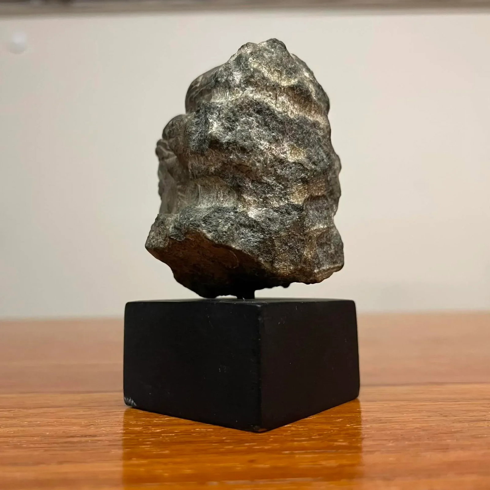 Petite 12th Century Nepalese Temple Fragment Sculpture on Stand - 8