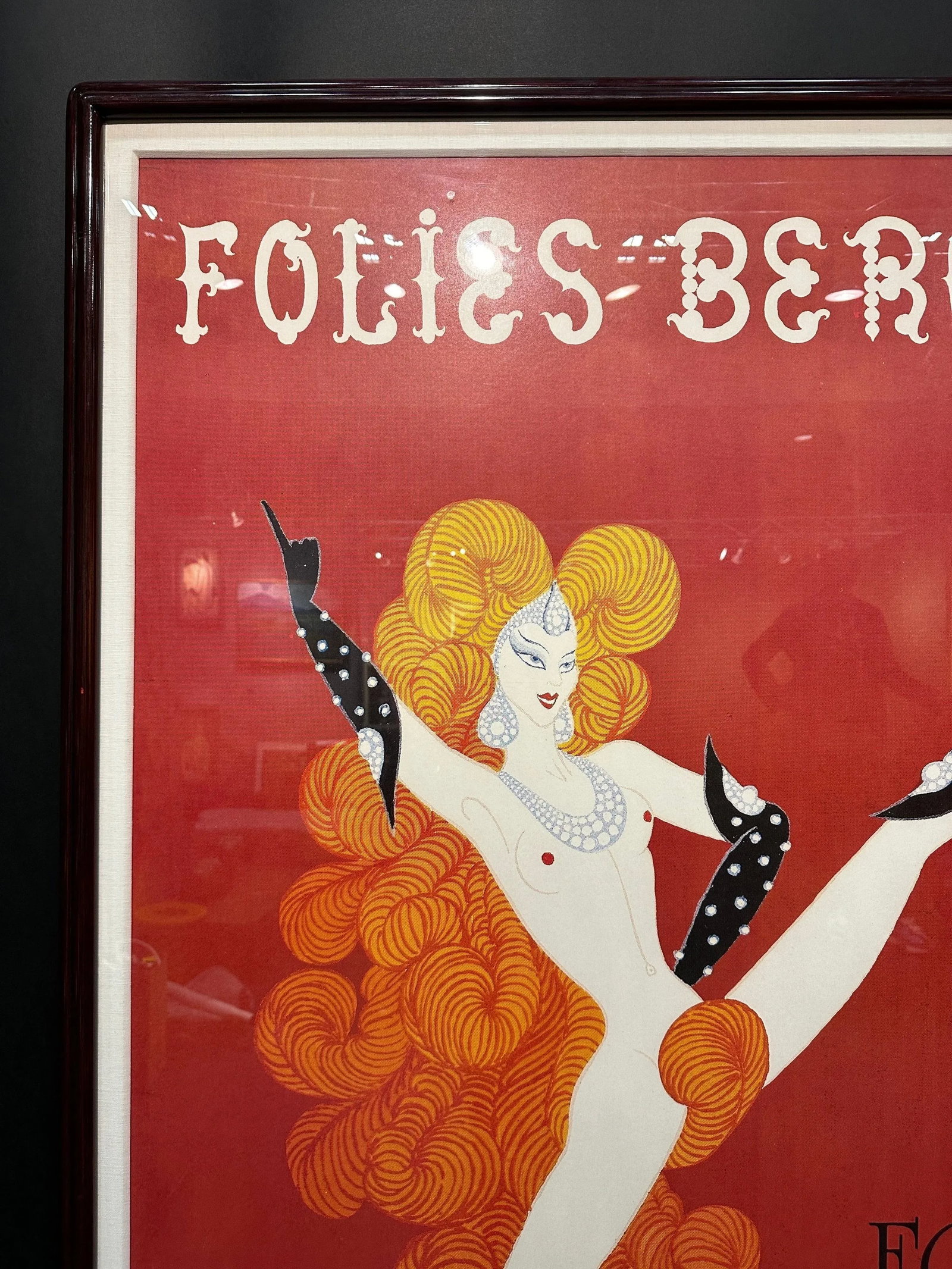 Folis Bergere Poster by ERTE - 4