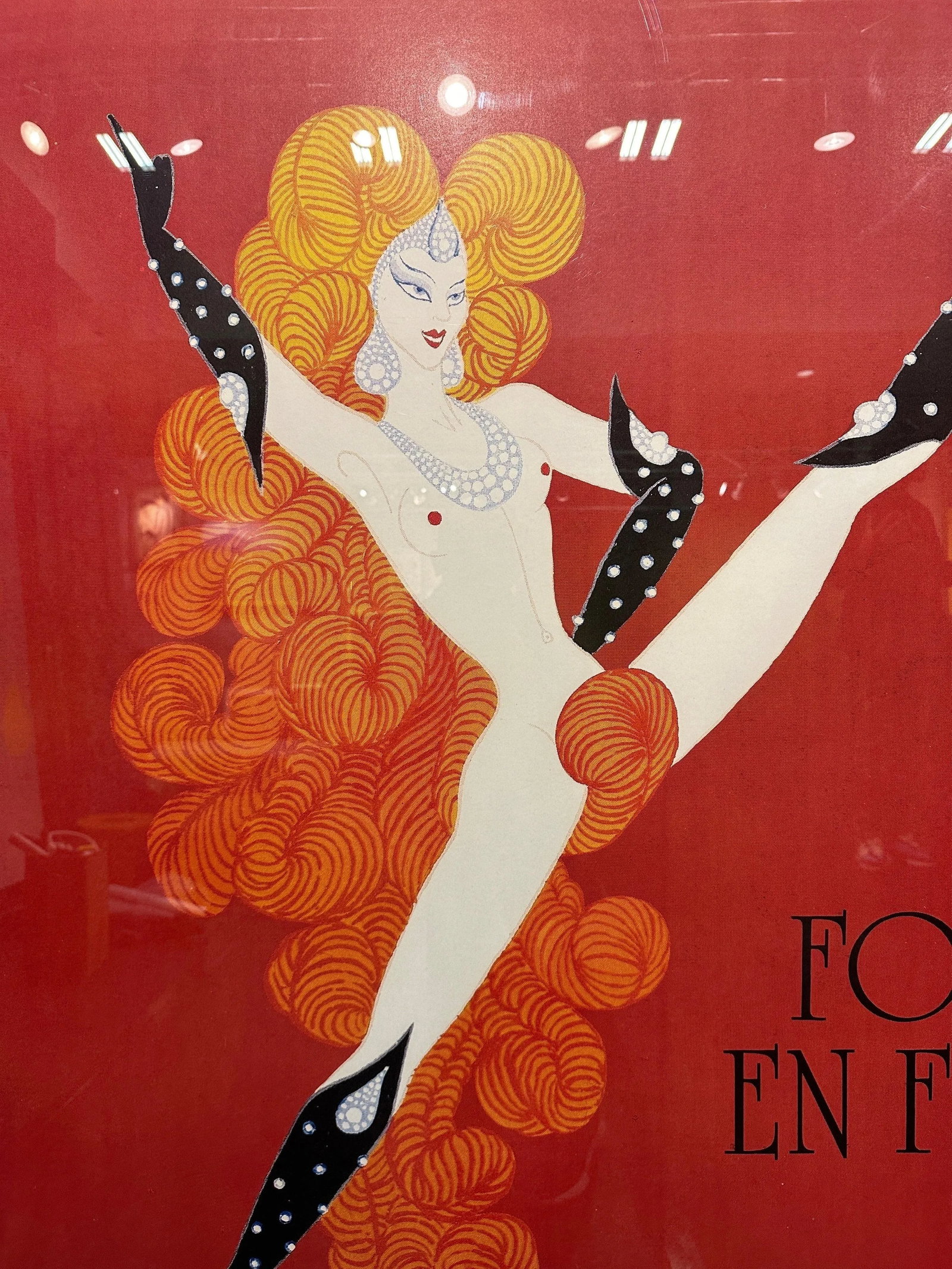 Folis Bergere Poster by ERTE - 8
