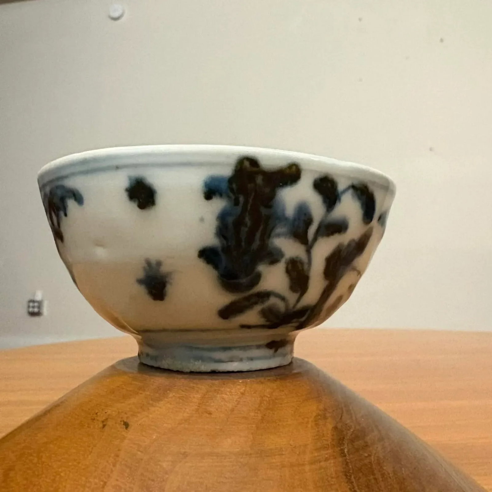 Qing Dynasty Antique Chinese Blue and White Porcelain Tea Bowl - 10