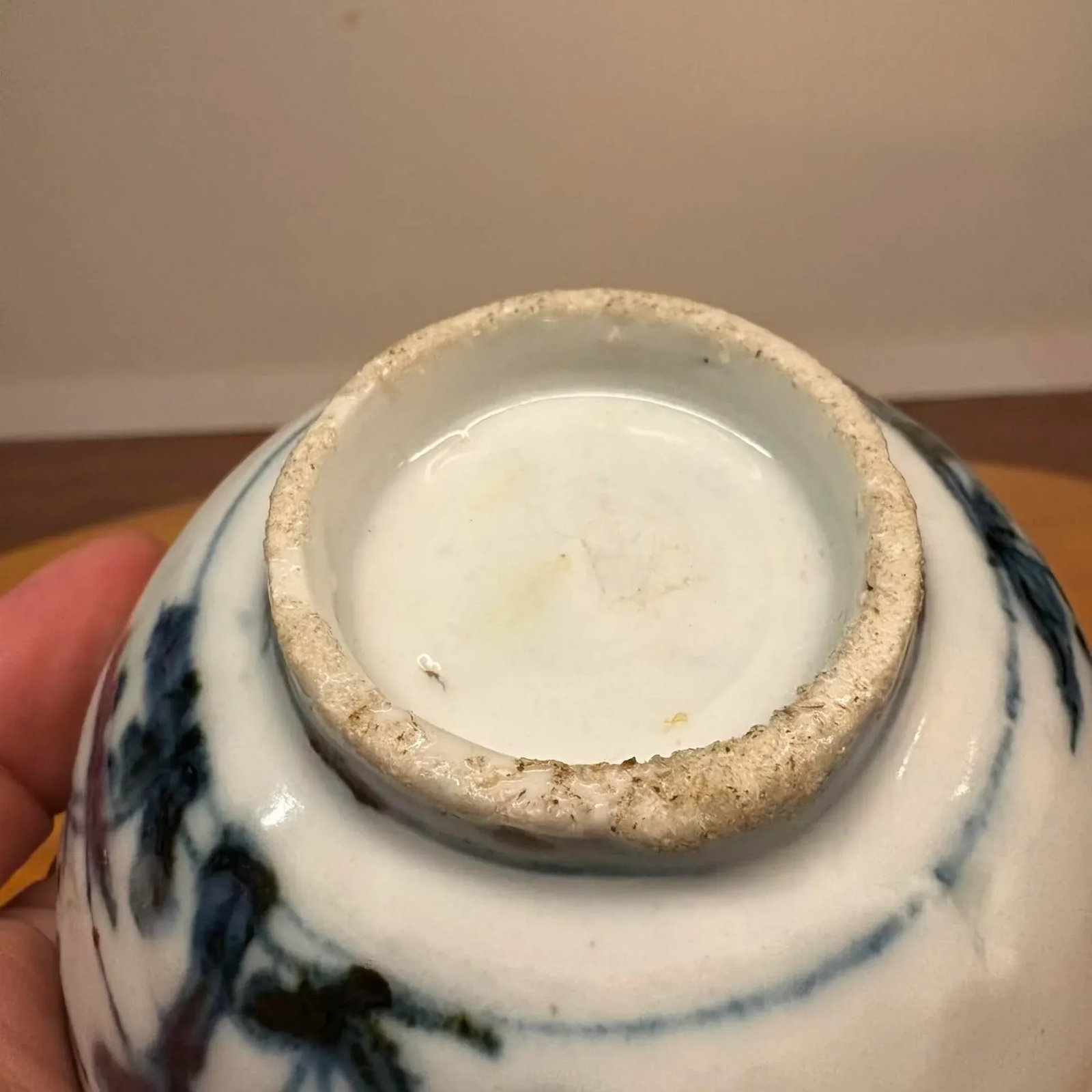 Qing Dynasty Antique Chinese Blue and White Porcelain Tea Bowl - 14