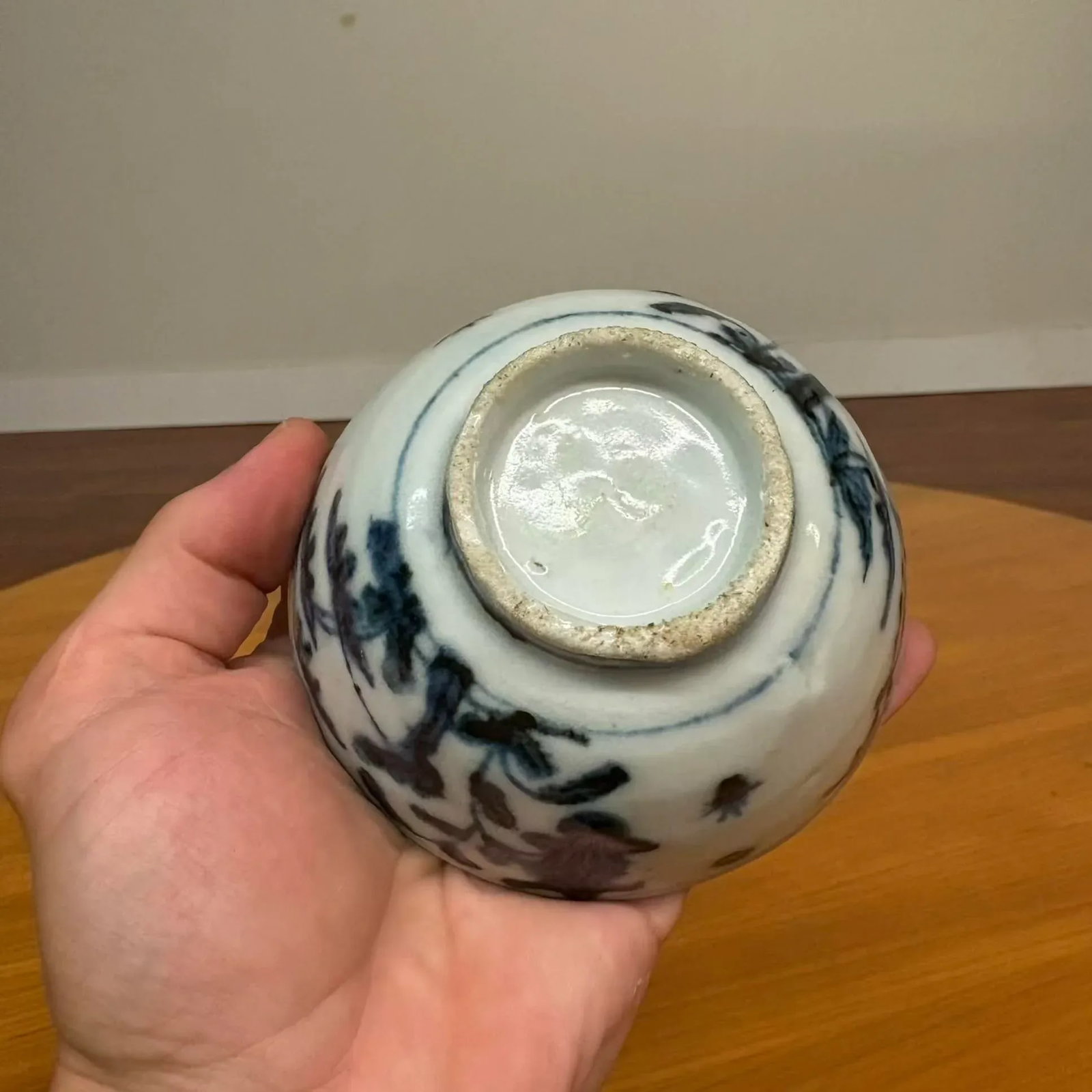 Qing Dynasty Antique Chinese Blue and White Porcelain Tea Bowl - 9