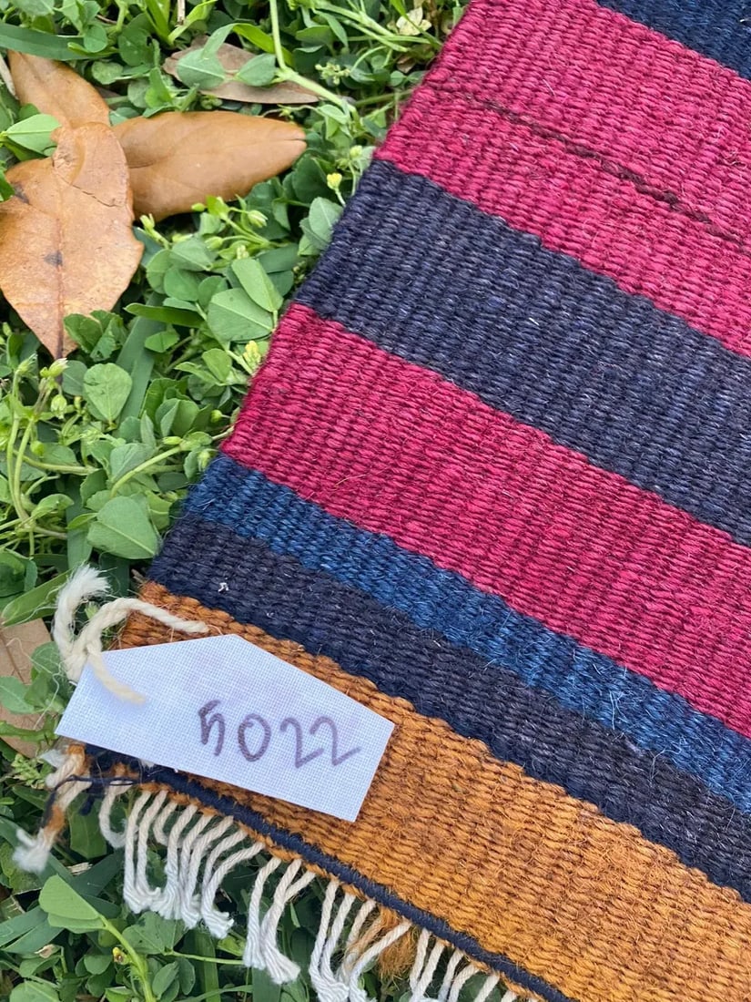 Turkish Handmade Striped Kilim Runner - 7