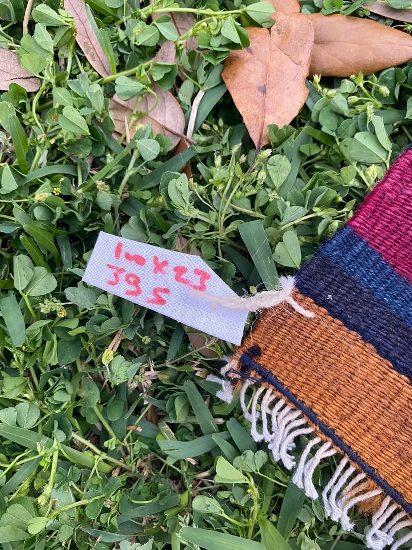 Turkish Handmade Striped Kilim Runner - 8