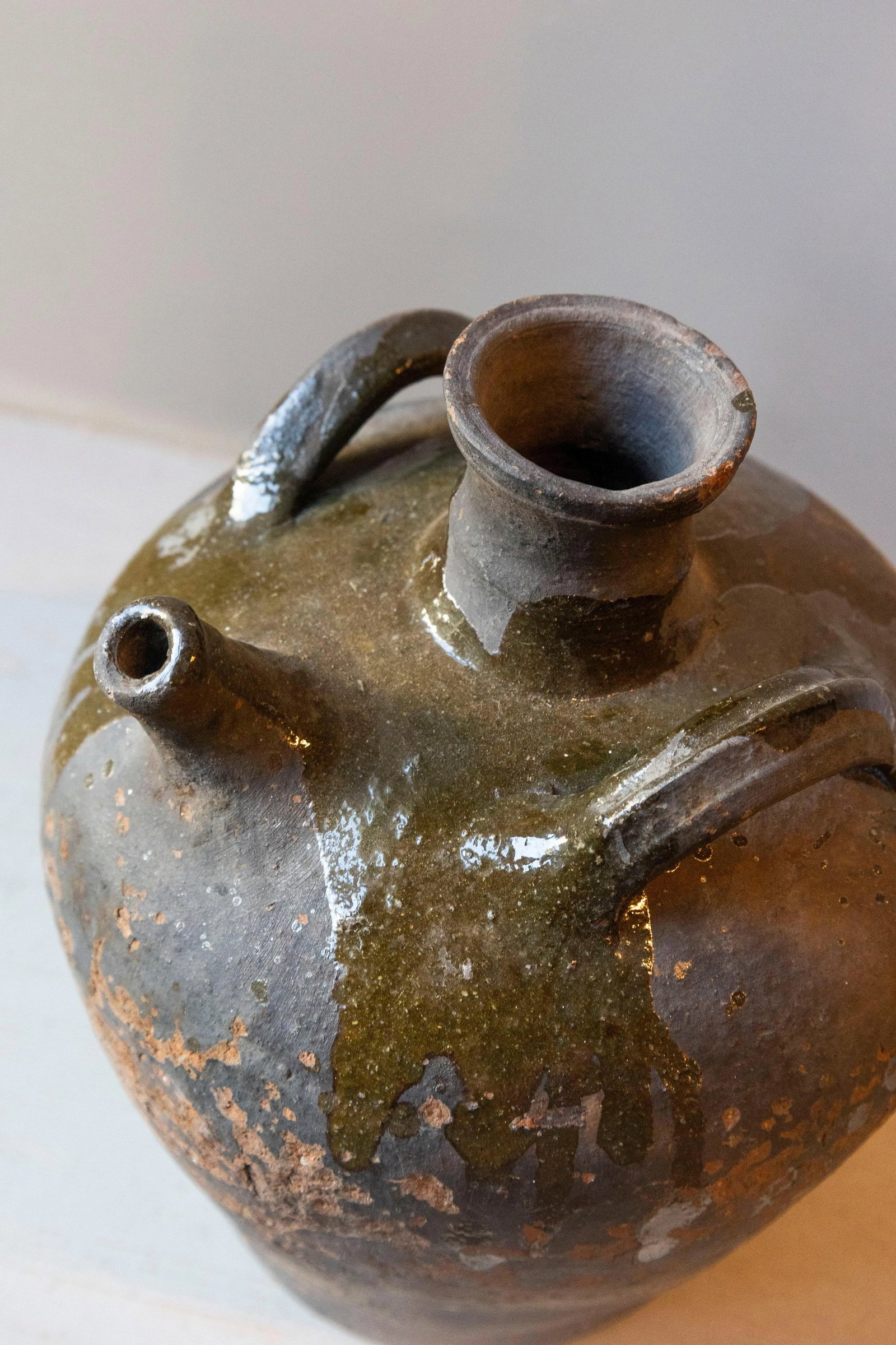 19th-Century French Glazed Earthenware Jar - 7