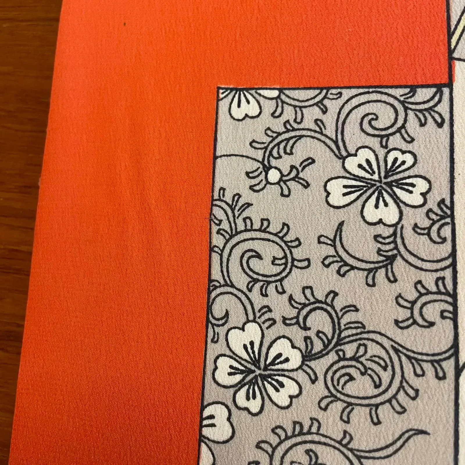 Japanese Silk Print on Board - 12