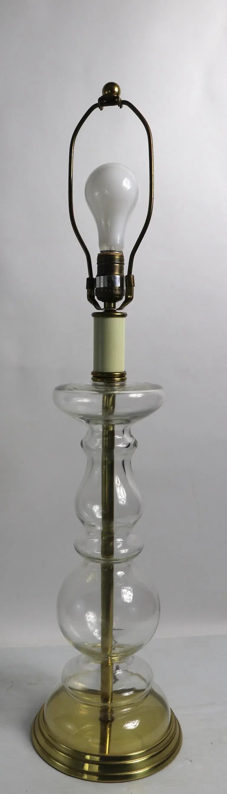 Clear Glass Table Lamp by Tyndale - 2