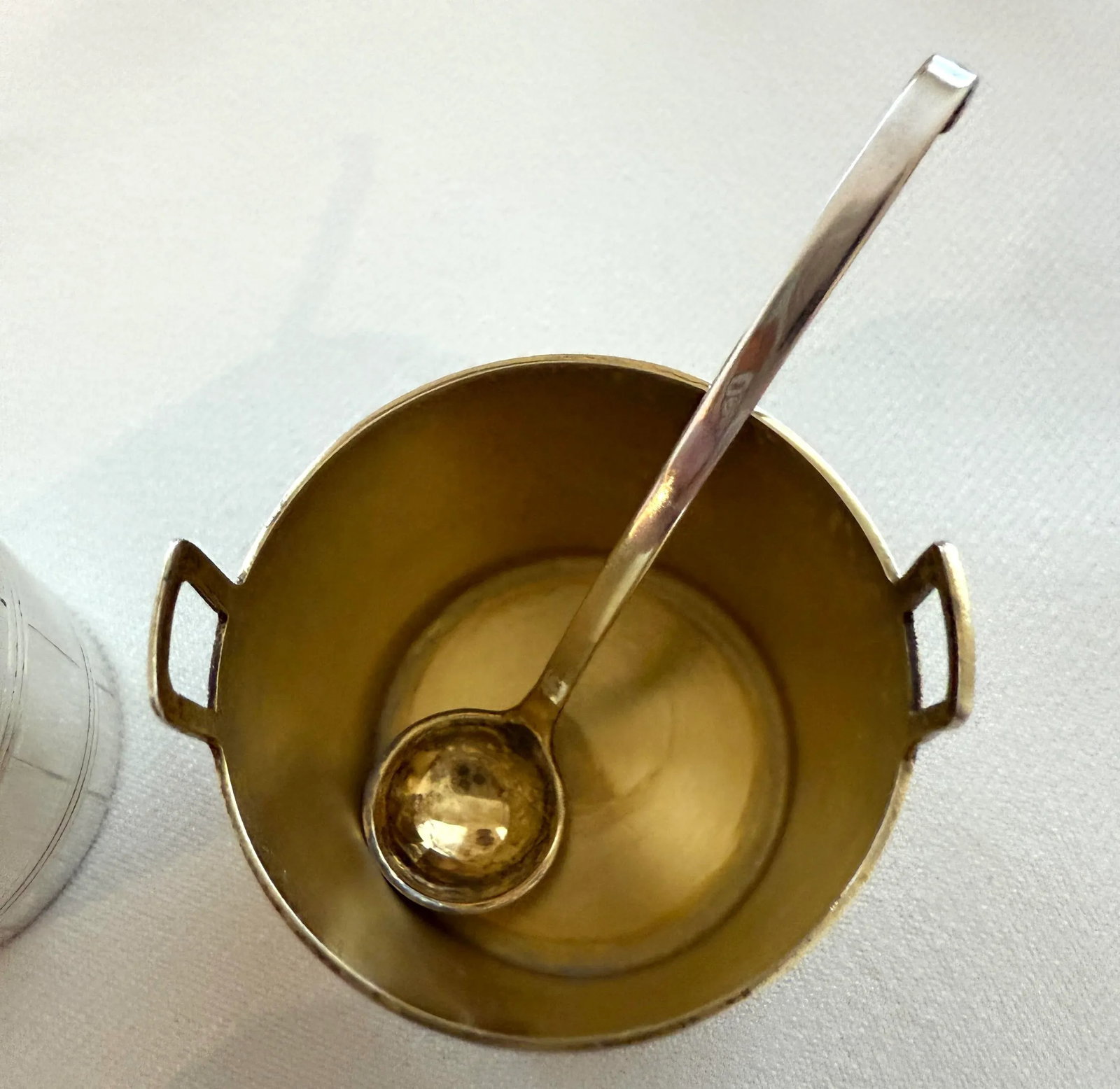 Tiffany & Co Antique Sterling Basket Form Salt Cellars With Spoons - 11