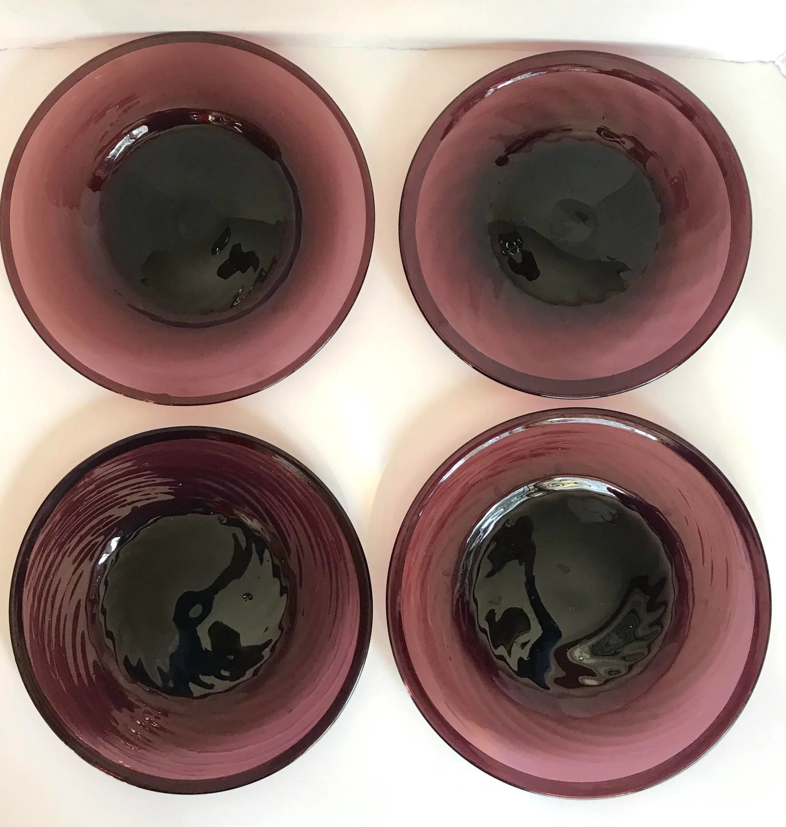 Vintage Avalos Mexican Hand-Blown Tumbler Glasses and Plates Set of 26 - 8